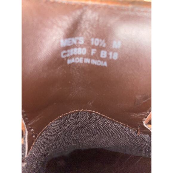 Cole Haan C28880 Fitzgerald Mens Size 10.5 M Brown Leather Plain Toe Oxford - Picture 7 of 8